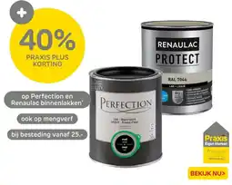 Praxis op Perfection en Renaulac binnenlakken aanbieding