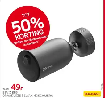 Praxis Ezviz EB3 draadloze bewakingscamera aanbieding
