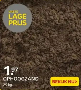 Praxis Ophoogzand aanbieding