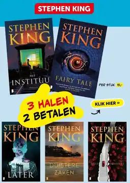 Boekenvoordeel Stephen king aanbieding