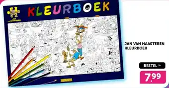 Boekenvoordeel Jan van haasteren kleurboek aanbieding