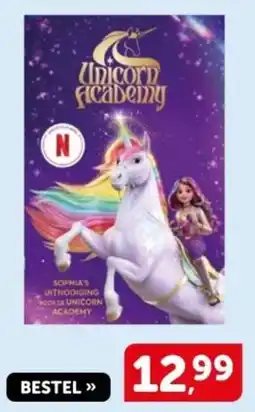 Boekenvoordeel Unicorn academy aanbieding