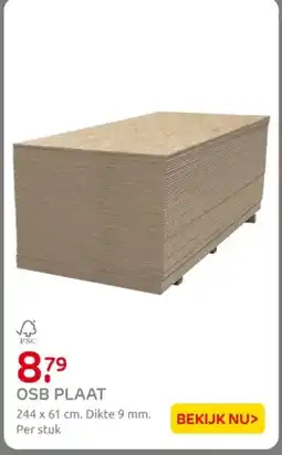 Praxis OSB PLAAT aanbieding