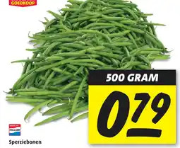 Boni Sperziebonen aanbieding