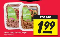 Boni Green Earth Kitchen vegan aanbieding