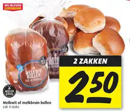 Boni Melkwit of melkbruin bollen aanbieding