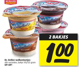 Boni Dr. Oetker wolkentoetjes aanbieding