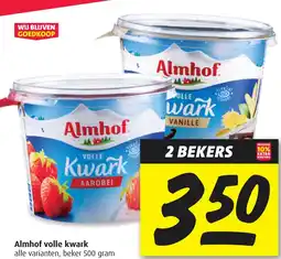 Boni Almhof volle kwark aanbieding