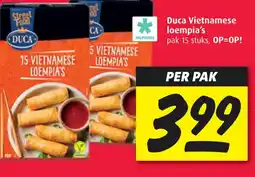 Boni Duca Vietnamese loempia's aanbieding