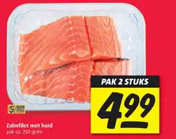 Boni Zalmfilet met huid aanbieding