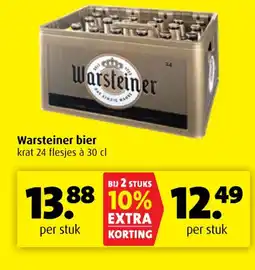 Boni Warsteiner bier aanbieding
