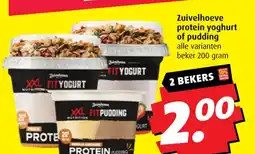 Boni Zuivelhoeve protein yoghurt of pudding aanbieding
