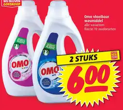Boni Omo vloeibaar wasmiddel aanbieding