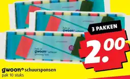 Boni gwoon schuursponsen aanbieding