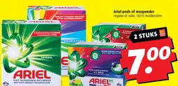 Boni Ariel pods of waspoeder aanbieding