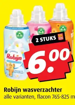 Boni Robijn wasverzachter aanbieding