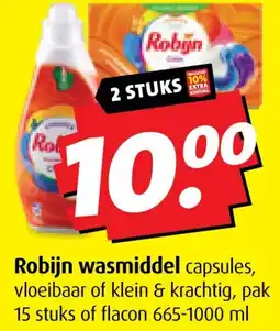Boni Robijn wasmiddel aanbieding