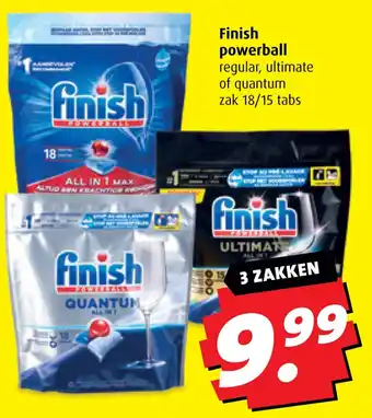 Boni Finish powerball aanbieding