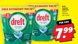 Boni Dreft vaatwas tabletten aanbieding
