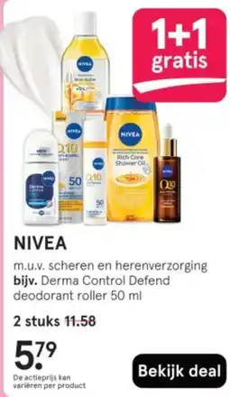 Etos NIVEA aanbieding