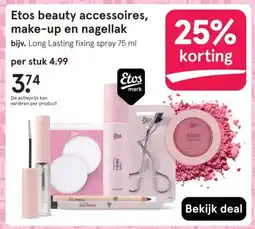 Etos Etos beauty accessoires, make-up en nagellak aanbieding