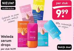 Etos Weleda serum drops aanbieding