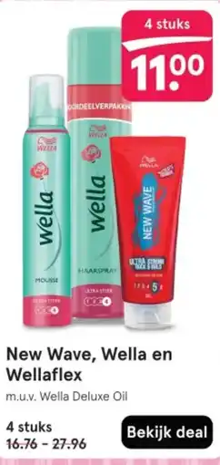 Etos New Wave, Wella en Wellaflex aanbieding