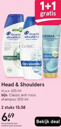 Etos Head & Shoulders aanbieding