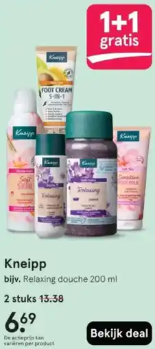 Etos Kneipp aanbieding