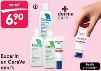 Etos Eucerin en CeraVe mini's aanbieding