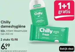 Etos Chilly dameshygiëne aanbieding