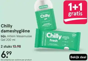 Etos Chilly dameshygiëne aanbieding