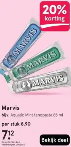 Etos Marvis aanbieding