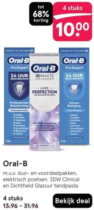 Etos Oral-B aanbieding