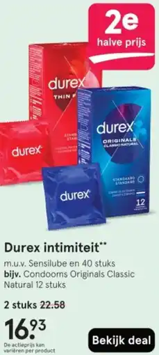 Etos Durex intimiteit aanbieding