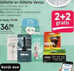 Etos Gillette en Gillette Venus aanbieding