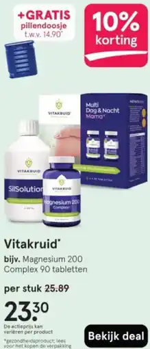 Etos Vitakruid aanbieding
