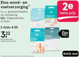 Etos Etos wond en voetverzorging aanbieding