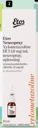 Etos Etos Neusspray aanbieding