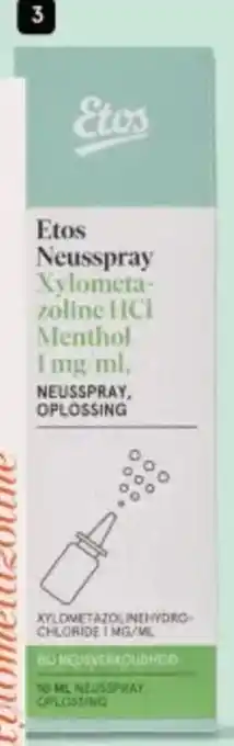 Etos Etos Neusspray aanbieding