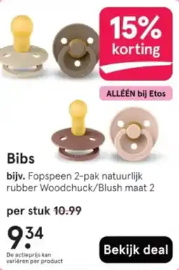 Etos Bibs aanbieding
