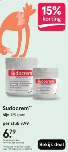 Etos Sudocrem aanbieding