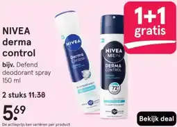 Etos NIVEA derma control aanbieding