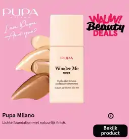 Etos Pupa Milano aanbieding