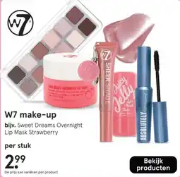 Etos W7 make-up aanbieding