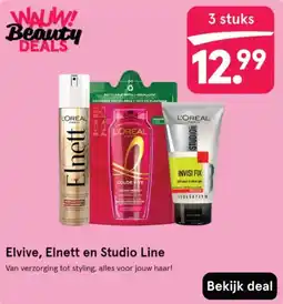 Etos Elvive, Elnett en Studio Line aanbieding