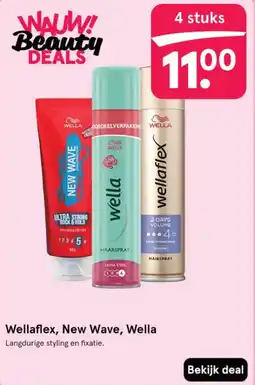 Etos Wellaflex, New Wave, Wella aanbieding