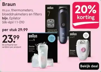 Etos Braun aanbieding