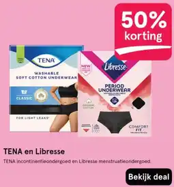 Etos TENA en Libresse aanbieding