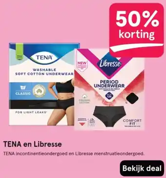 Etos TENA en Libresse aanbieding